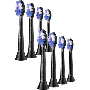 Philips Aufsteckbürsten Sonicare S2 Sensitive, HX6058/88, Standard, schwarz, 8 Stück