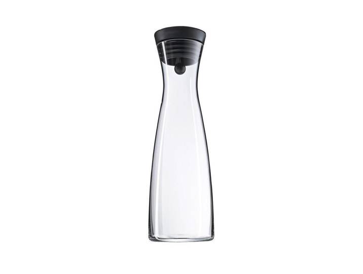 Karaffe WMF WMF Wasserkaraffe Basic 1,5 l Trans , schwarz, Karaffen, Karaffe