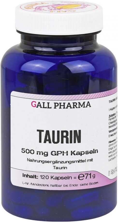 Taurin 500 mg Gph Kapseln