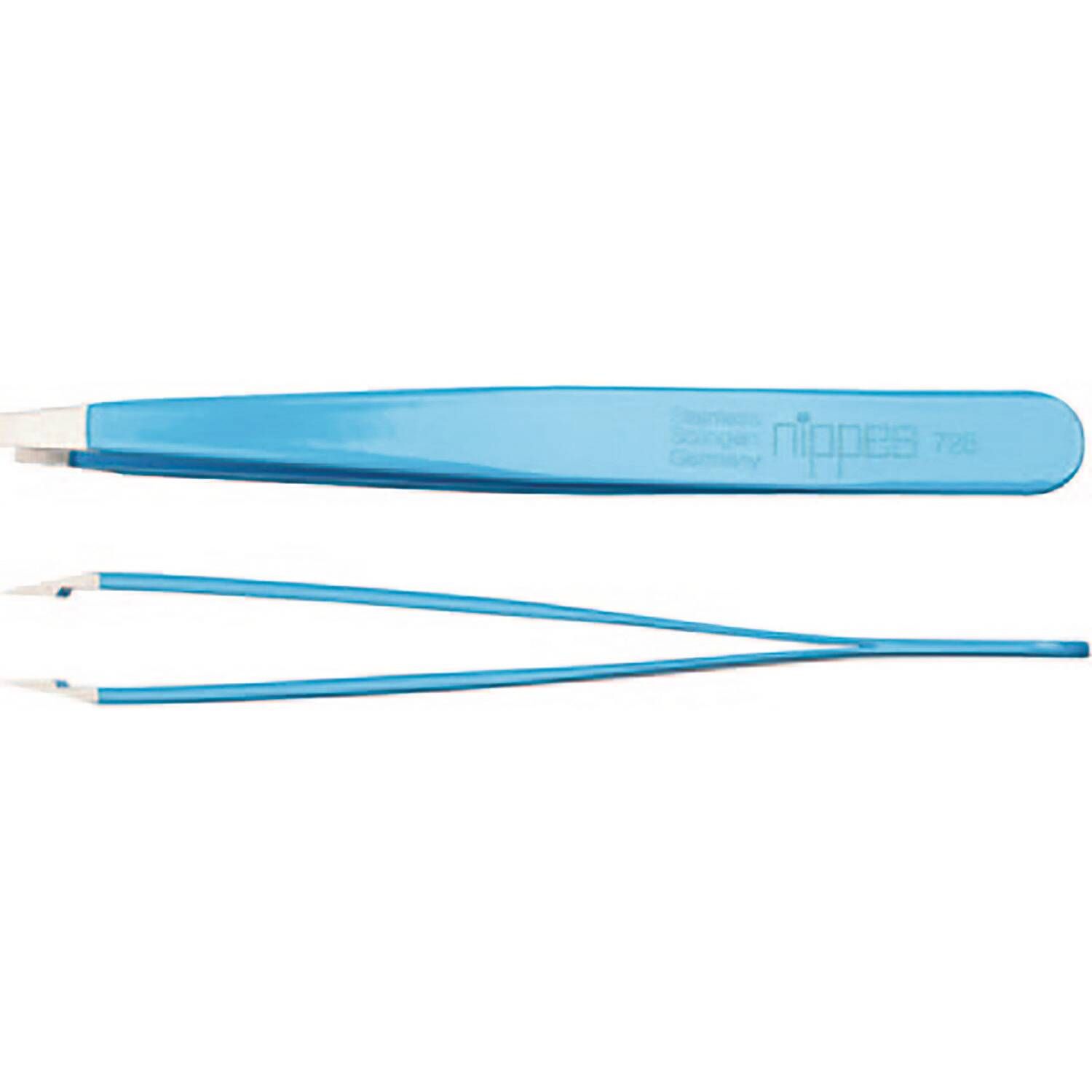 Nippes Pincet Recht Fluo N728E 1 St Pinzette