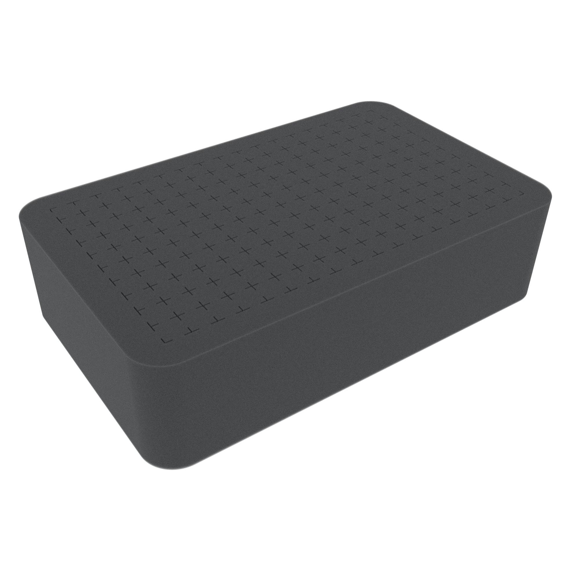 Feldherr HS070R - 70 mm Half-Size Raster-Schaumstoffeinlage (Schaumstoff) (HS070R)