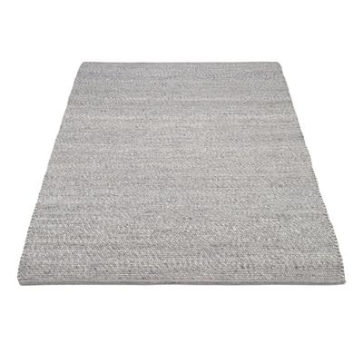 Teppich OCI DIE TEPPICHMARKE "FAVORIT, Wendeteppich, auch als Läufer und Rund", grau, B:70cm H:12mm L:140cm, Wolle, Teppiche, Teppich, Handweb-Teppich aus Indien, handgewebt, hochwertig verarbeitet