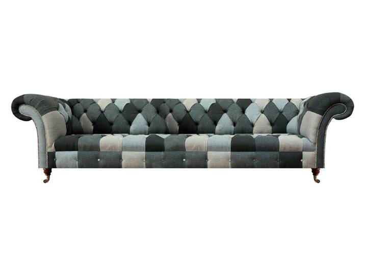 Xlmoebel Chesterfield-Sofa Buntes Chesterfield-Sofa mit hohem Komfort für Ihr Wohnzimmer, Sofa, Hergestellt in Europa