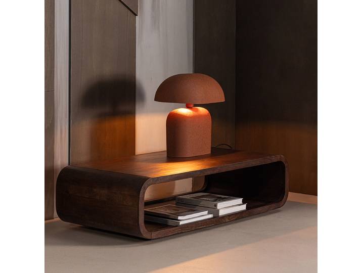 WOOOD Tafellamp Tilo 45cm - Bruin