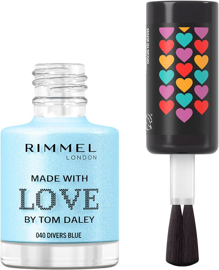 Rimmel London Fabriqué avec amour par Tom Daley vernis à ongles #853-pillow talk