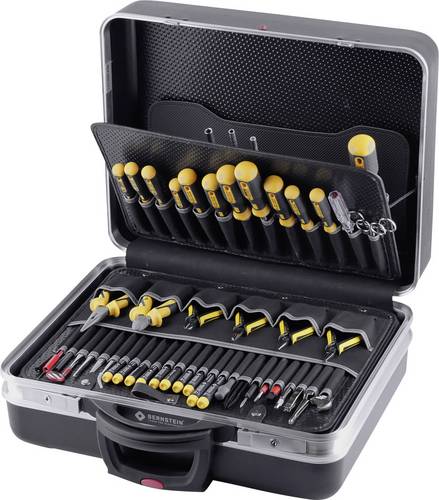 Bernstein Tools for Electronics 7000 Elektriker Werkzeugkoffer bestückt 63teilig