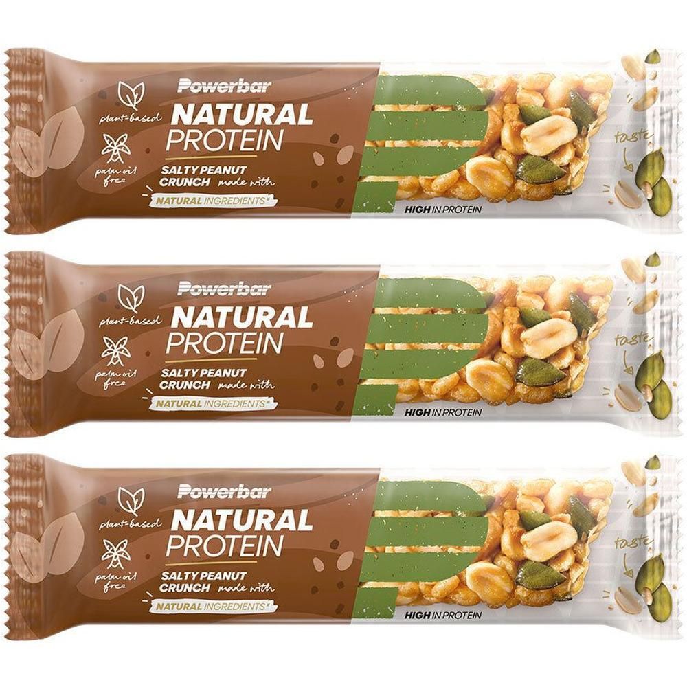 Powerbar Natural Protein Bar veg.sal.Peanut Crunch x3 3x40 g