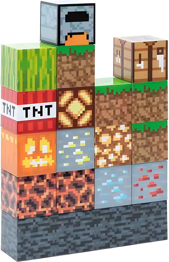 Paladone Minecraft Block Building Light Bdp - Minecraft Lampa
