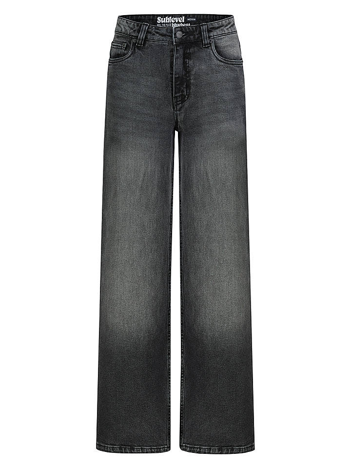 Sublevel Jeans - Wide leg - in Anthrazit - S
