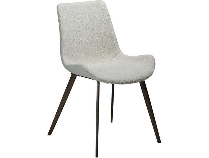 DAN-FORM Stuhl 2er-Set Hype grau Stoff