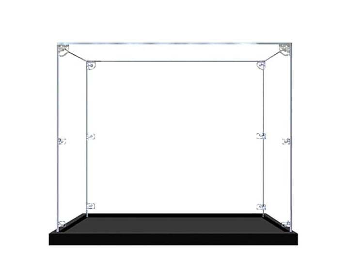 Vitrine Schaukasten Für LG 10256 Taj Mahal, Staubdichte Vitrine Für Modelle Sammlerstücke (Set Nicht Im Lieferumfang Enthalten) 54*54*45cm 3mm
