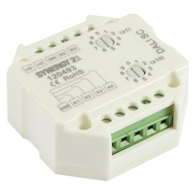 Synergy 21 LED Controller EOS 07 DALI Wandtaster 4 Szenen (S21-LED-SR000052)