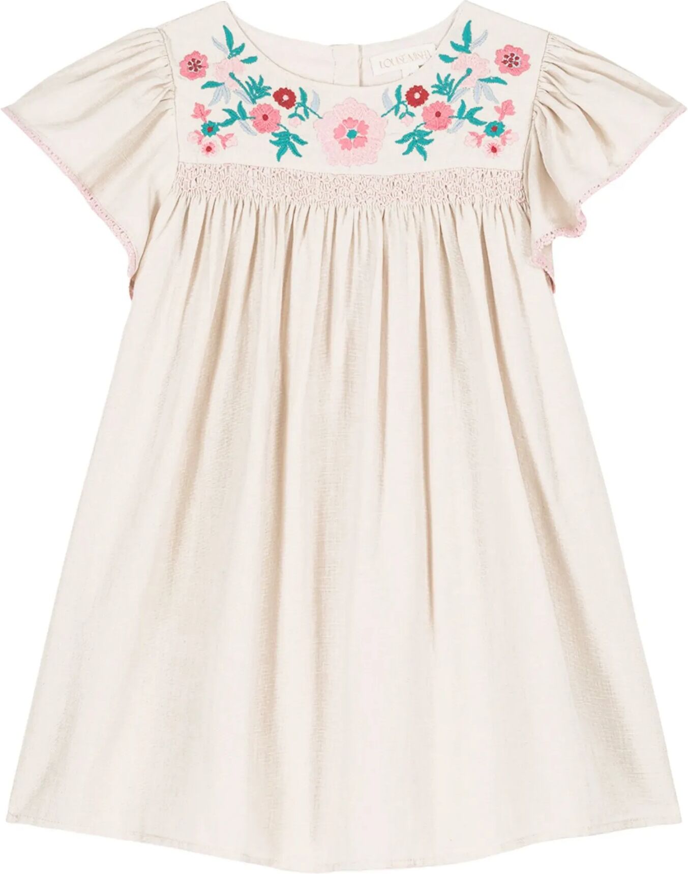 Louise Misha Robe Ana Crème 4 ans