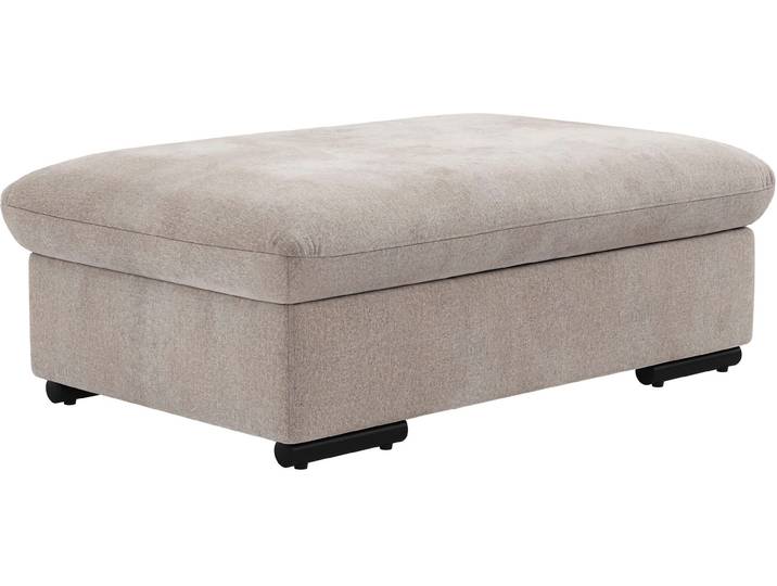 Polsterhocker, 101x43x68 cm, Polyester, Grau (Elefant), Stabil & Komfortabel, Sit&more