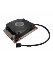 Dynatron A45 Tower CPU-Kuehler 1U für Sockel AM4 AM5 aktiv CPU-Kühler 23,3 dB AMD Ryzen Zen4 12 V 5,59 cfm Kupfer (A45)