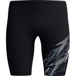 SPEEDO Badehose Medley Logo Jammer, Größe 6 in Schwarz Schwarz