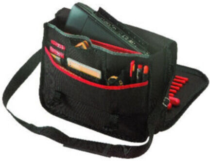 Sac à outils largeur 320x400x130mm, 10 poches intérieures/extérieures + bandoulière réglable (488391)