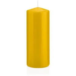 Wiedemann Kerzen Stumpenkerzen Dotter Gelb 150 x Ø 58 mm, 16 Stück