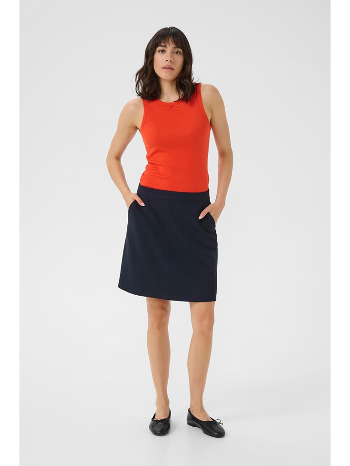 Kaffe Top in Rot - M