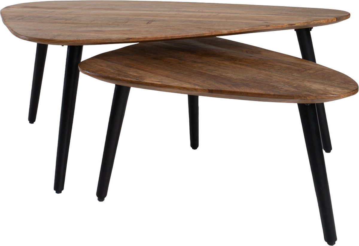 Salontafel Jamal Set van 2 van Mangohout