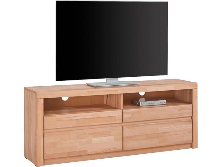 Lowboard GOODPRODUCT Silkeborg , beige (kernbuche teilmassiv), B:140cm H:55cm T:35cm, Holz teilmassiv, Sideboards, Lowboard, Breite 140 cm