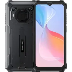 Blackview BV6200 Pro (128 GB, Black, Juoda, 6.56", Triple SIM, 4G), Smartphone, Schwarz