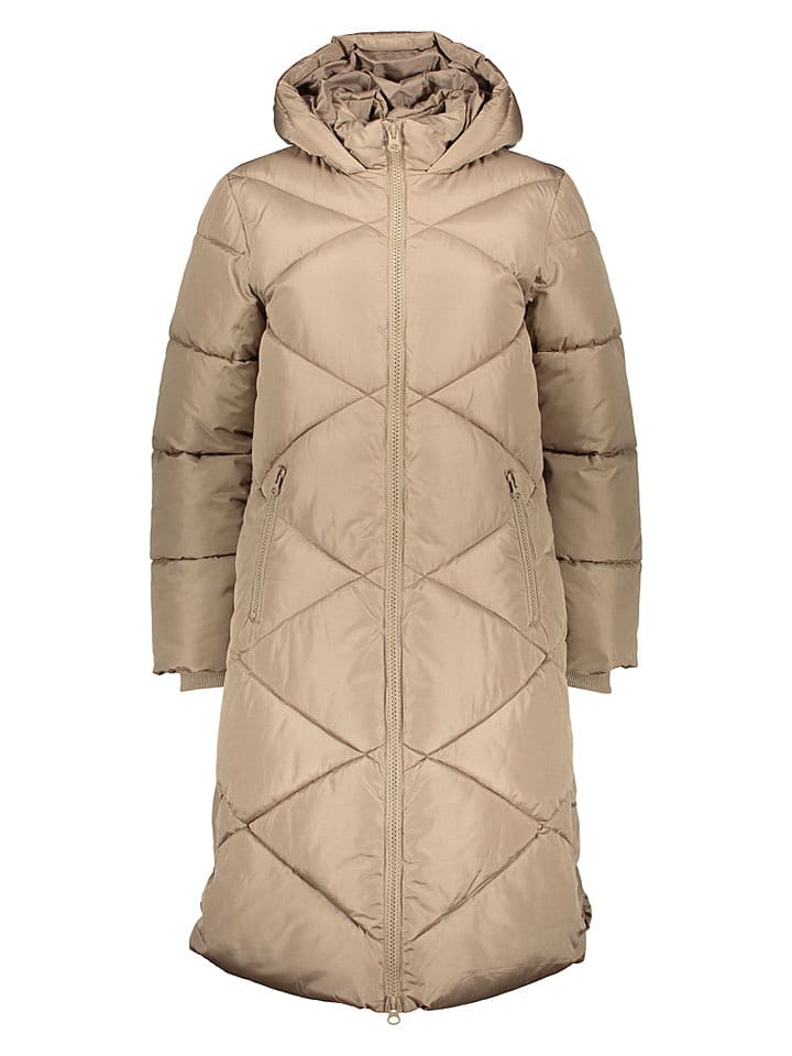 JDY Wintermantel "Vista" in Hellbraun - XL