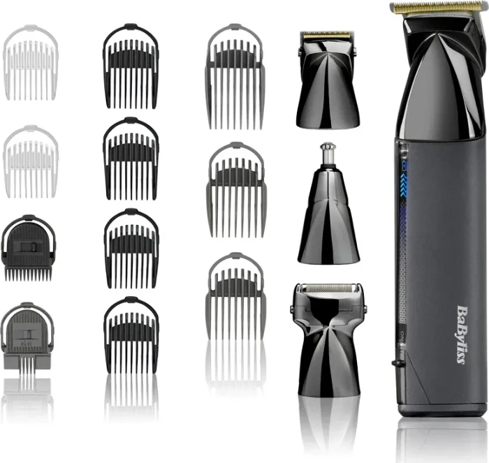 BABYLISS Super-X Metal Series Black Edition 15 in 1 Multi Trimmer - MT991E