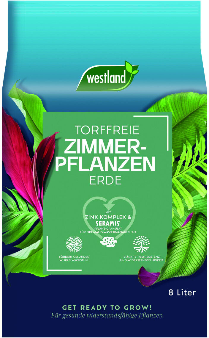 Westland Zimmerpflanzen Erde torffrei 8 L