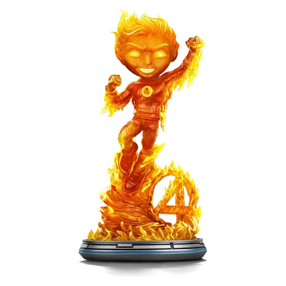 Iron Studios Fantastic Four Mini Co. PVC Figur Human Torch 21 cm (IS57736)