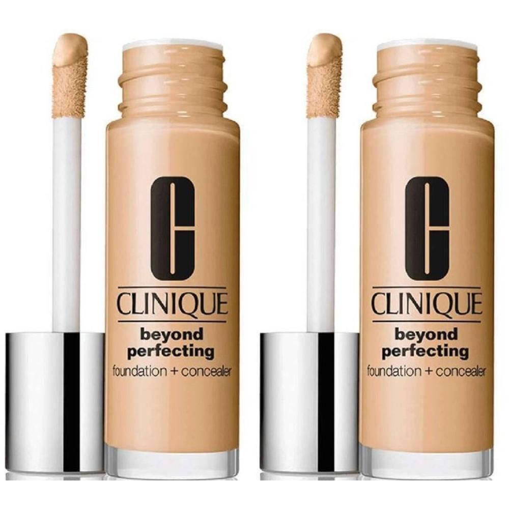 Clinique Beyond Perfecting Liquid Foundation + Concealer 04 Creamwhip x2 2x30 ml Make up