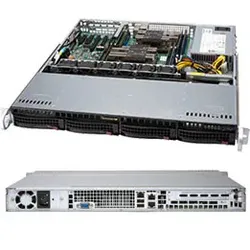 Supermicro SuperChassis 813MF2TQC-505CB Rack Schwarz 500 W