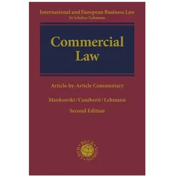 CommercialLaw, Fachbücher von Peter Mankowski, Matthias Lehmann, Gilles Cuniberti