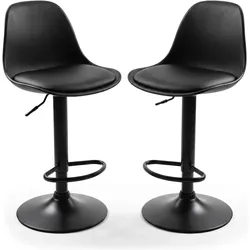 Relaxdays, Barhocker, 2x Barhocker