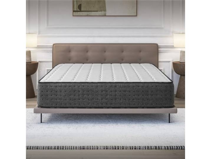 COSMOS - Equinox - Matratze 180x200 cm - Höhe 30 cm Taschenfederkernmatratze - Härtegrad H3/H4 - Öko-Tex Zertifiziert - HR-Schaum + Bi-Alveolärer Latex 7 Zonen Matratze