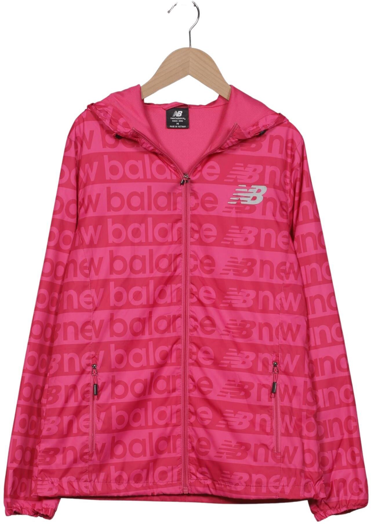 New Balance Damen Jacke, Pink, Gr. M, Synthetik - Second Hand