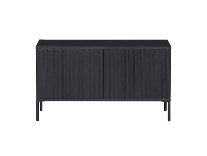 Meuble Tv - Meubles&Design - Meuble TV moderne 100cm en bois massif noir MAY