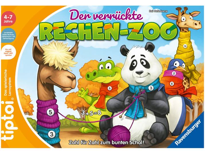 tiptoi Der verrückte Rechen-Zoo (Deutsch) 4+ Jahre