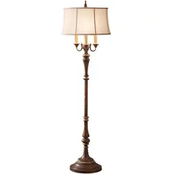 Stehlampe Stehleuchte Wohnzimmerlampe Stahl Crackle H 159,4 cm 4 Flammig