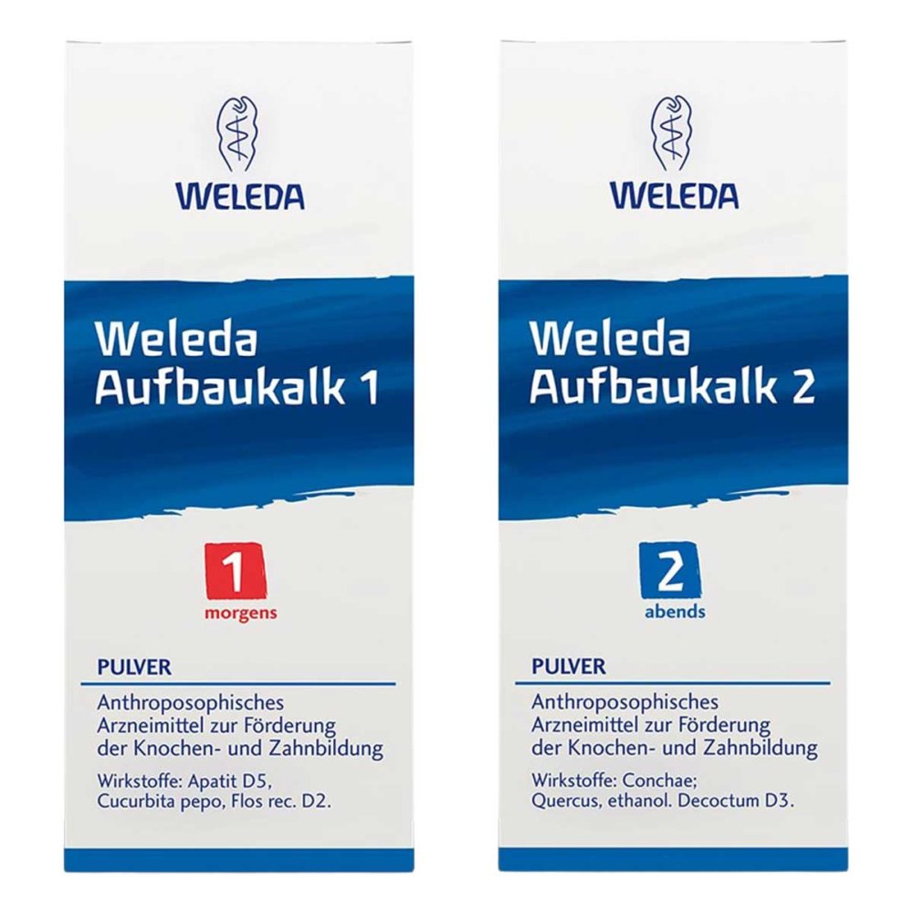 WELEDA AG Weleda Aufbaukalk 1 und 2 08106649