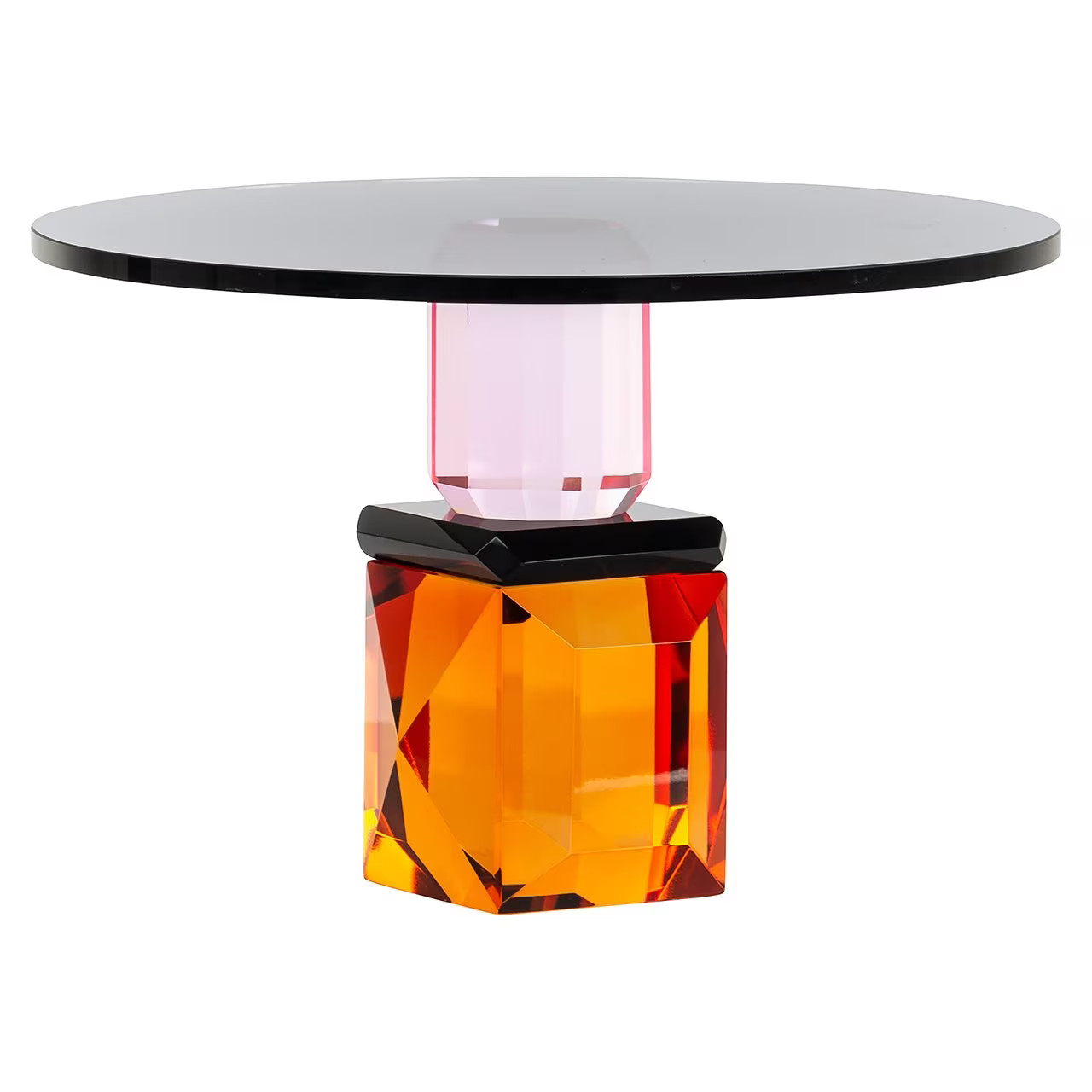 Richmond Interiors Feya Crystal Etagère - Roze - 28 cm