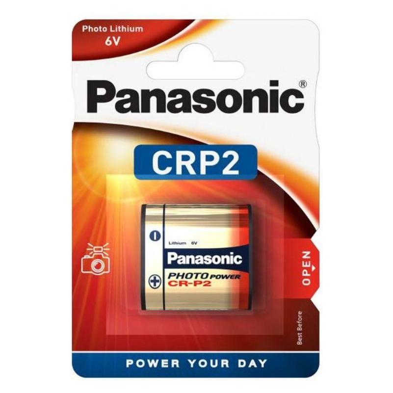 Panasonic Photo Lithium CRP2 (1 Stk., CRP2, 1600 mAh) (CR-P2L/1BP)