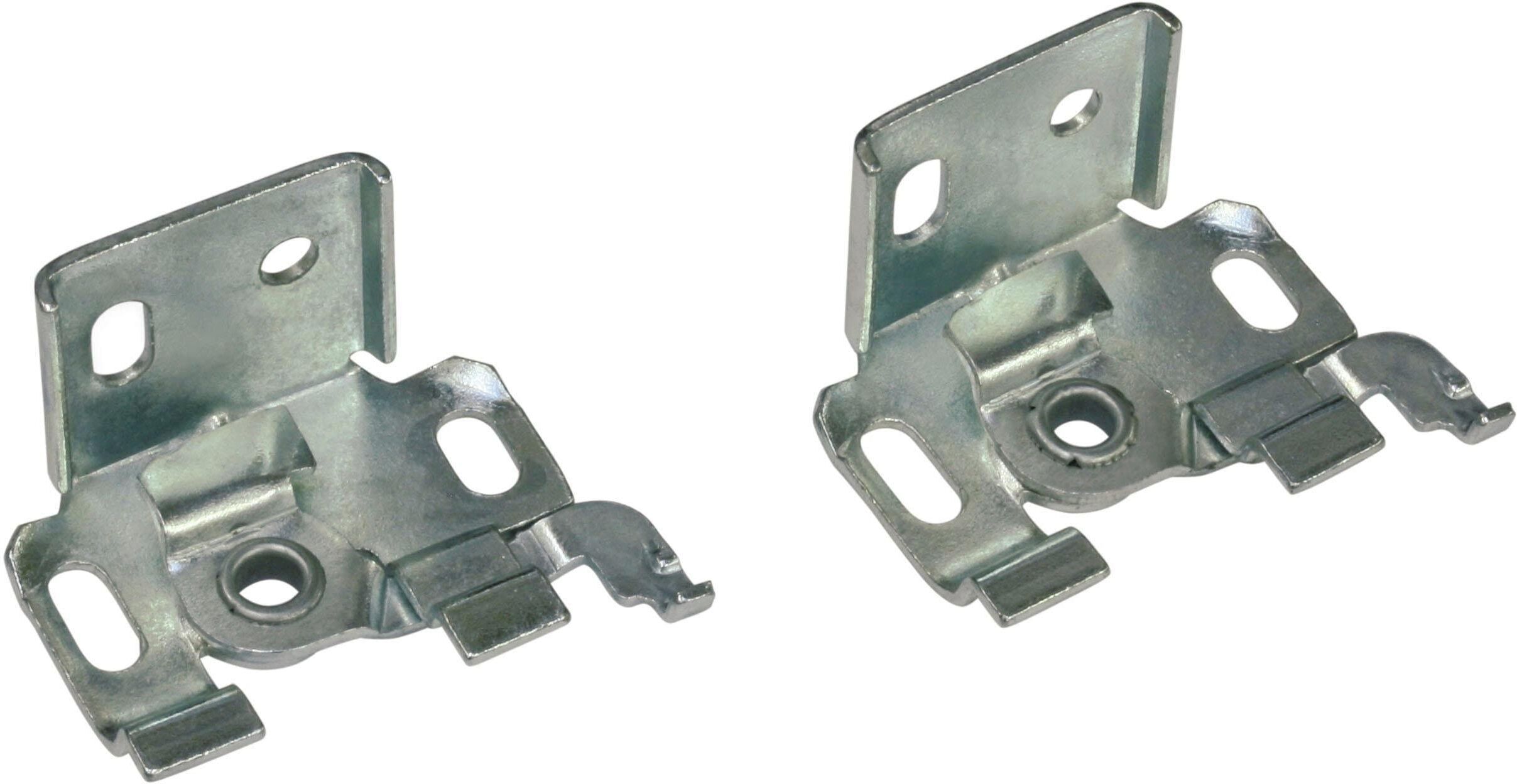 Sichtschutzbefestigung GARDINIA "Träger Metall" Gr. 1, silber (silberfarben), Blacklist, Metall, Sichtschutzbefestigungen, Sichtschutzbefestigung, Zubehör Aluminium-Jalousie silberfarben Blacklist