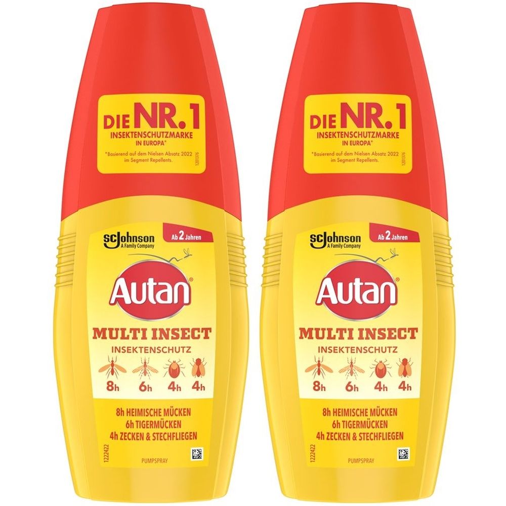 Autan Multi Insect Pumpspray x2 2x100 ml Spray