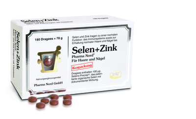 Pharma Nord Vertriebs GmbH SELEN+ZINK Pharma Nord Dragees 78 g 10074399