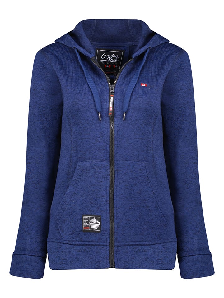 Canadian Peak Fleecejacke in Dunkelblau - S