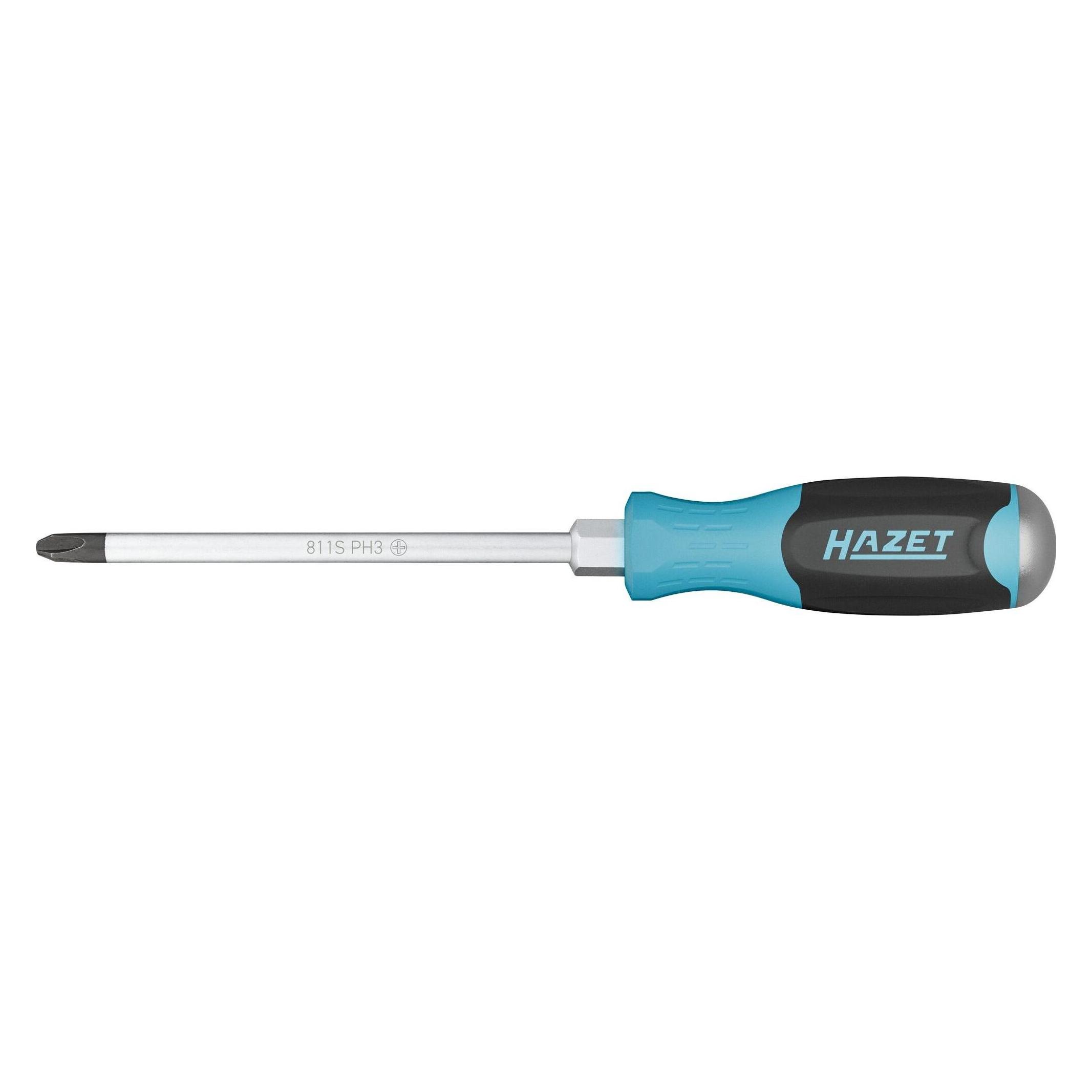 Hazet Schraubendreher 811S-PH3 Kreuzschlitz Profil PH SW PH3 (811S-PH3)