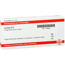 Lachesis D 6 Ampullen