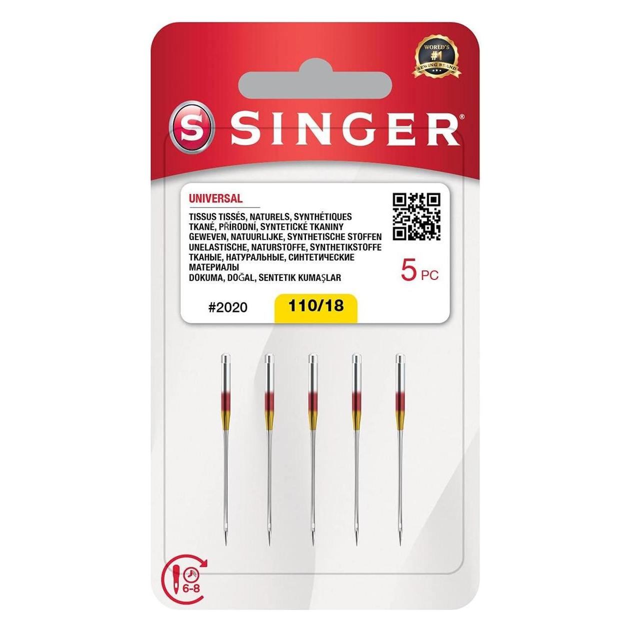 Singer 2020 110/18 Universalnadeln Silber (N202018M503)