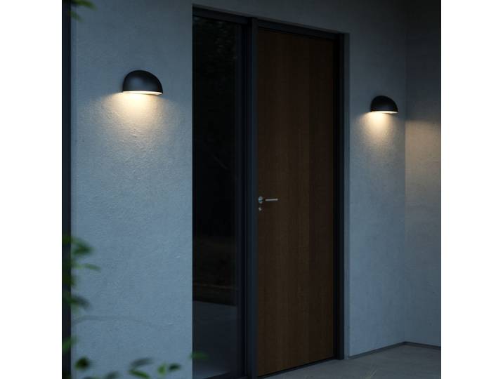 Scorpius Maxi Applique Murale d'Extérieur IP44 Black - Nordlux - Plastique - À ampoule unique